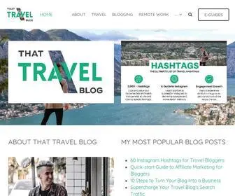 Thattravelblog.com(That Travel Blog) Screenshot