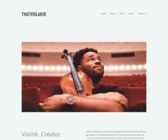 Thatviolakid.com(ThatViolaKid) Screenshot