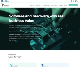 Thaumatec.com(Software and hardware with real business value I Thaumatec) Screenshot