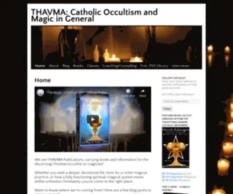 ThavMapub.com(Catholic Occultism and Magic in General) Screenshot