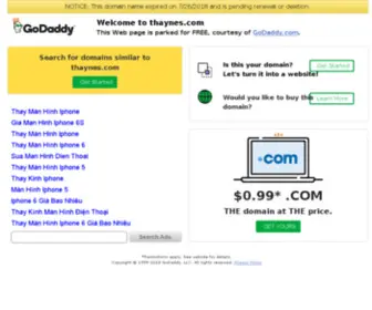 Thaynes.com(Choosing the right domain name can be overwhelming. Our personalized customer service) Screenshot