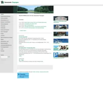 Thayngen.ch(Gemeinde Thayngen) Screenshot