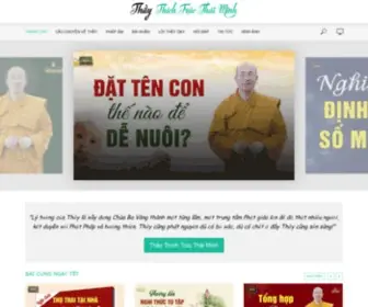 Thaythichtructhaiminh.com(Thầy) Screenshot