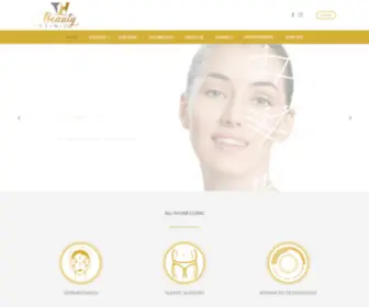 Thbeautyclinic.com(Qatar Premium Brand in Aesthetic & Dermatology Domain) Screenshot