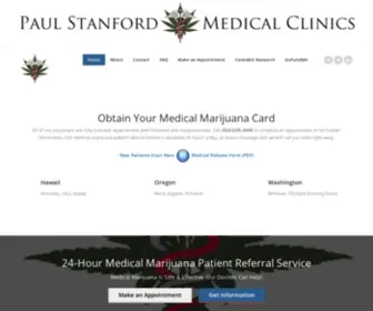 THC-Foundation.org(Obtain Your Medical Marijuana Card) Screenshot