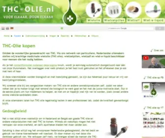 THC-Olie.nl(Wietolie met THC bestellen doe je HIER) Screenshot