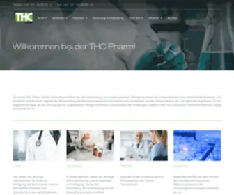 THC-Pharm.de(Startseite) Screenshot