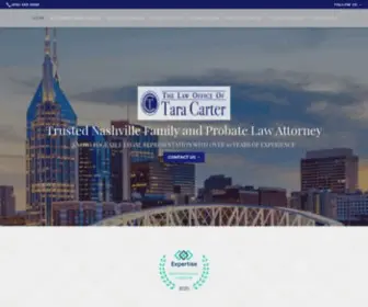 Thcarterlaw.com(The law office of tara carter) Screenshot