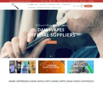 THCDankvapescarts.com(Dank vape carts) Screenshot