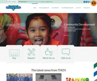 THCH.org.uk(Tower Hamlets Community Housing) Screenshot