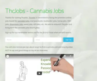 THcjobs.com(Real Marijuana Jobs) Screenshot