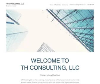 Thconsultingllc.com(TH Consulting) Screenshot