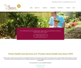 THcsi.com(Trinity Health Care Services) Screenshot