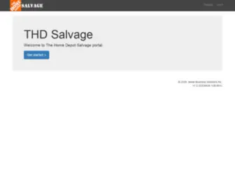 THdsalvage.com(The Home Depot Salvage) Screenshot