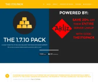 The-1710-Pack.com(The 1.7.10 Pack) Screenshot