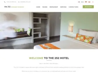 The-252.com(Theboutique hotel Phnom Penh) Screenshot