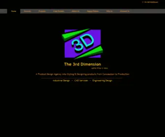 The-3Rddimension.com(The 3rd Dimension) Screenshot