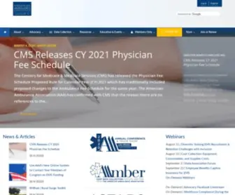 The-AAA.org(American Ambulance Association (AAA)) Screenshot