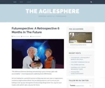 The-Agilesphere.com(Blogging about all things agile) Screenshot