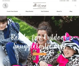 The-ALL-IN-One-Company.co.uk(The All In One Company Home To Create Your Own Onesies Since 2008) Screenshot