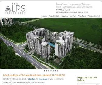 The-Alpsresidences.com.sg(The Alps Residences) Screenshot