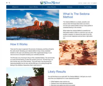 The-Anxiety-Solution.com(The Sedona Method) Screenshot