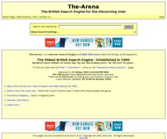 The-Arena.co.uk(The Arena) Screenshot