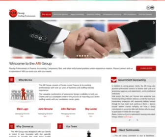 The-Arigroup.com(The ARI Group) Screenshot