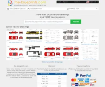 The-Blueprints.com(The largest free blueprint collection on the Internet) Screenshot
