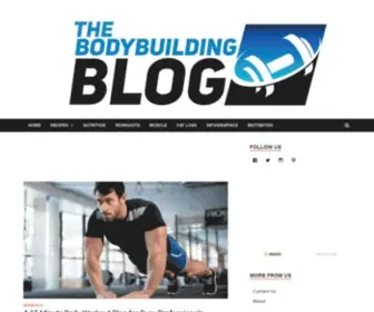 The-Bodybuilding-Blog.com(THEBODYBUILDINGBLOG) Screenshot