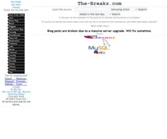 The-Breaks.com(AKA The (Rap) Sample FAQ) Screenshot