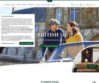 The-British-Shop.at(THE BRITISH SHOP) Screenshot