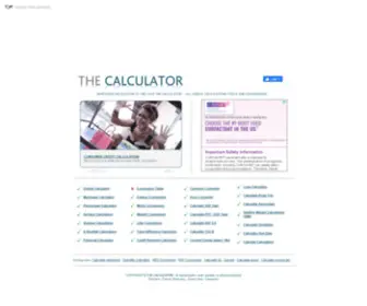 The-Calculator.com(THE CALCULATOR) Screenshot