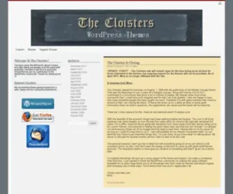 The-Cloisters.net(The Cloisters) Screenshot