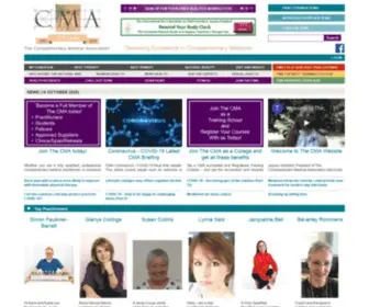 The-Cma.org.uk(The Complementary Medical Association) Screenshot