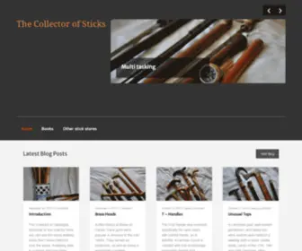 The-Collector.com(The Collector of Sticks) Screenshot