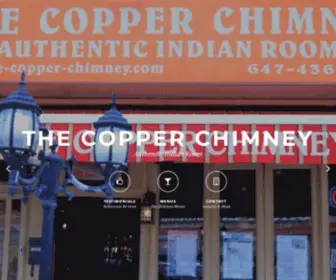 The-Copper-Chimney.com(The Copper Chimney) Screenshot