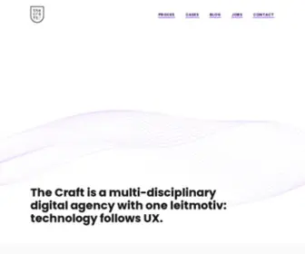 The-Craft.be(Full service web agency (B2B & B2C met Craft CMS)) Screenshot