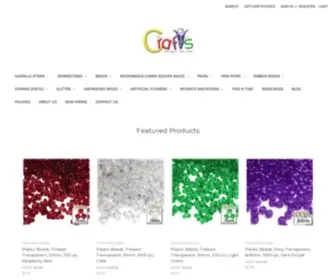 The-Crafts-Outlet.com(Rhinestones) Screenshot