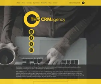 The-Crmagency.com(Strategic eCRM agency) Screenshot