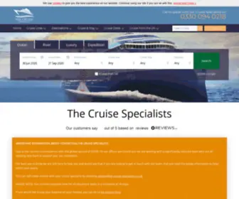 The-Cruise-Specialists.com(The Cruise Specialists) Screenshot