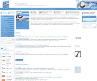 The-Cryosphere.net(The Cryosphere) Screenshot