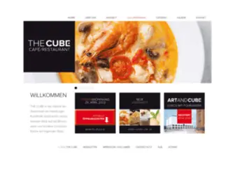 The-Cube-Restaurant.de(THE CUBE) Screenshot