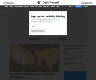 The-Daily-Record.com(The daily record) Screenshot