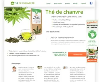 The-DE-Chanvre.fr(Thé) Screenshot