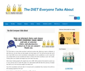 The-Diet.co.za(The Diet Everyone Talks About) Screenshot