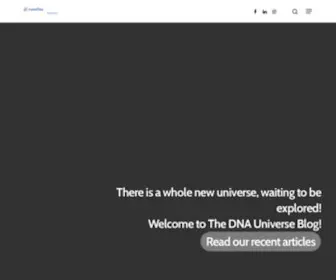 The-Dna-Universe.com(Eurofins Genomics Blog) Screenshot