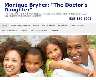 The-Doctors-Daughter.com(Physician Real Estate Agent) Screenshot