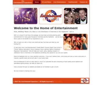 The-Entertainment-Experience.co.uk(The Entertainment Experience) Screenshot