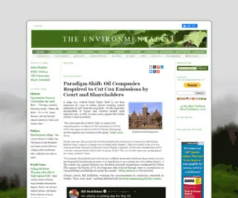 The-Environmentalist.org(The Environmentalist) Screenshot